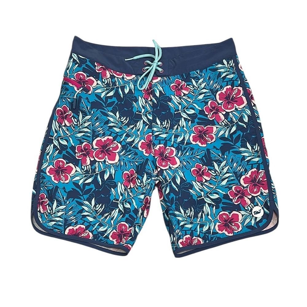 Vineyard Vine Hibiscus Men’s 9” Board Short Size 30